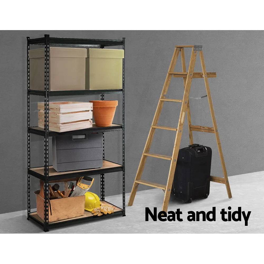 1.5M Warehouse Racking Rack Storage Shelf Organiser Industrial Shelving Garage Kitchen Store Shelves Steel