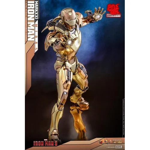 1:6 Marvel : Iron Man 3 - IronMan Mark XXI Midas Figure MMS586D36 Hot Toys Exclusive