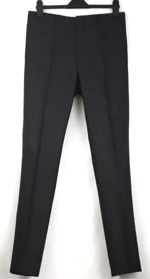 2002 Coated Silk/Wool Tailored Trousers