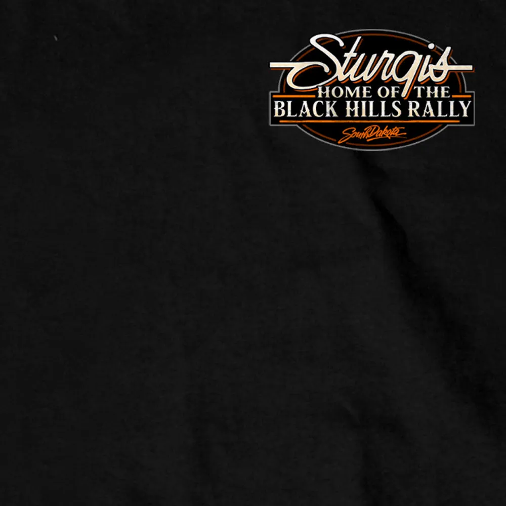 2024 Sturgis Motorcycle rally Attractions Black Long Sleeve Shirt SPB2113