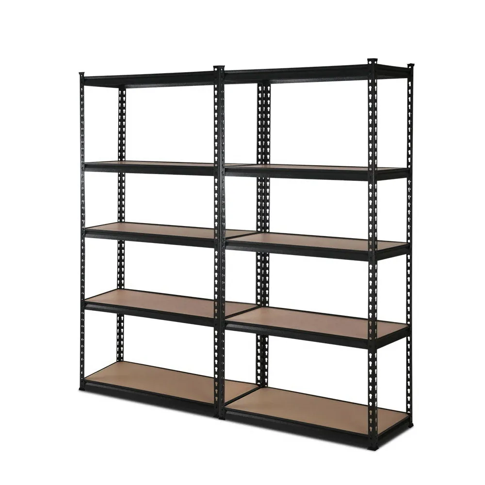 2x1.5m Warehouse Shelving Racking Storage Garage Steel Metal Shelves Rack