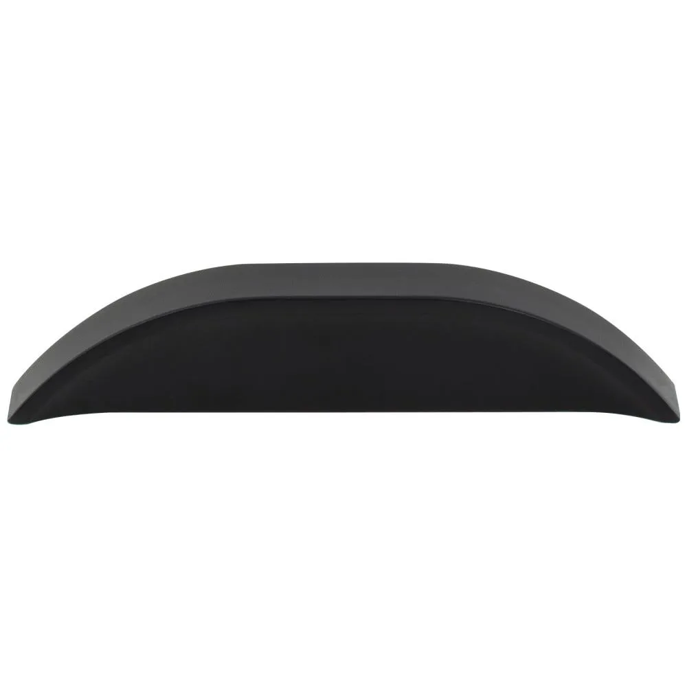 3" / 96 mm Center-to-Center Matte Black Elara Cabinet Pinch Pull