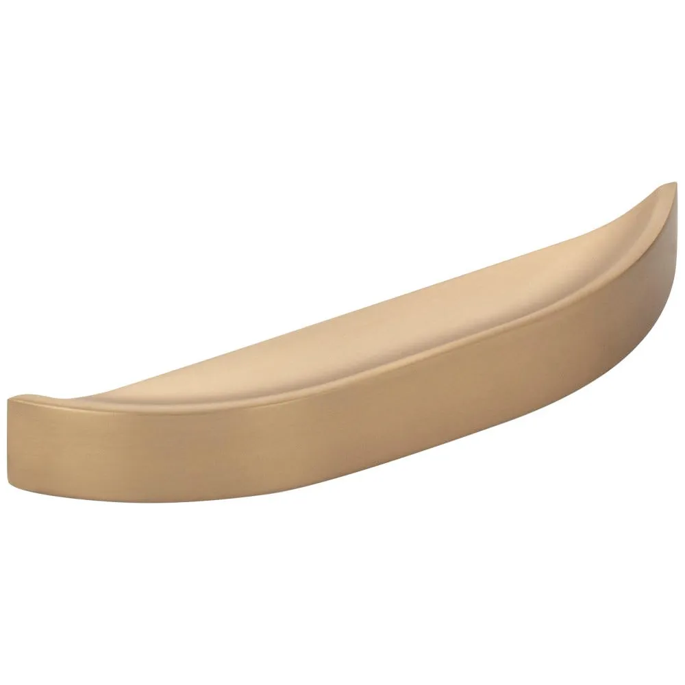 3" / 96 mm Center-to-Center Satin Bronze Elara Cabinet Pinch Pull