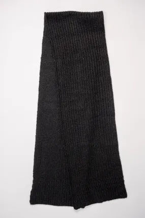 3sixteen Alpaca Rib Scarf - Black