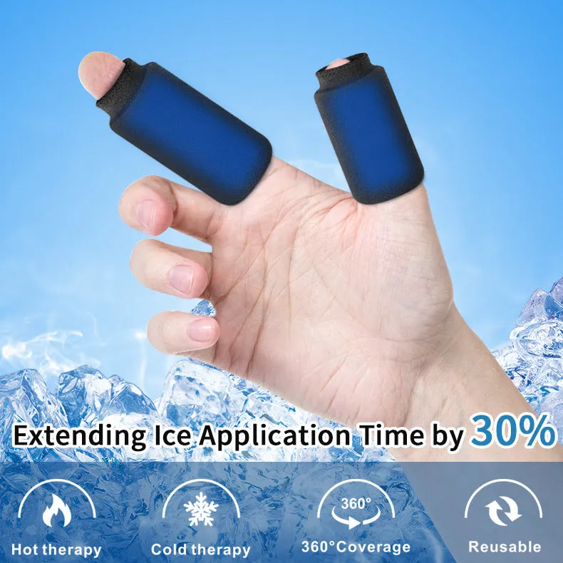 4 Packs Finger Ice Sleeves