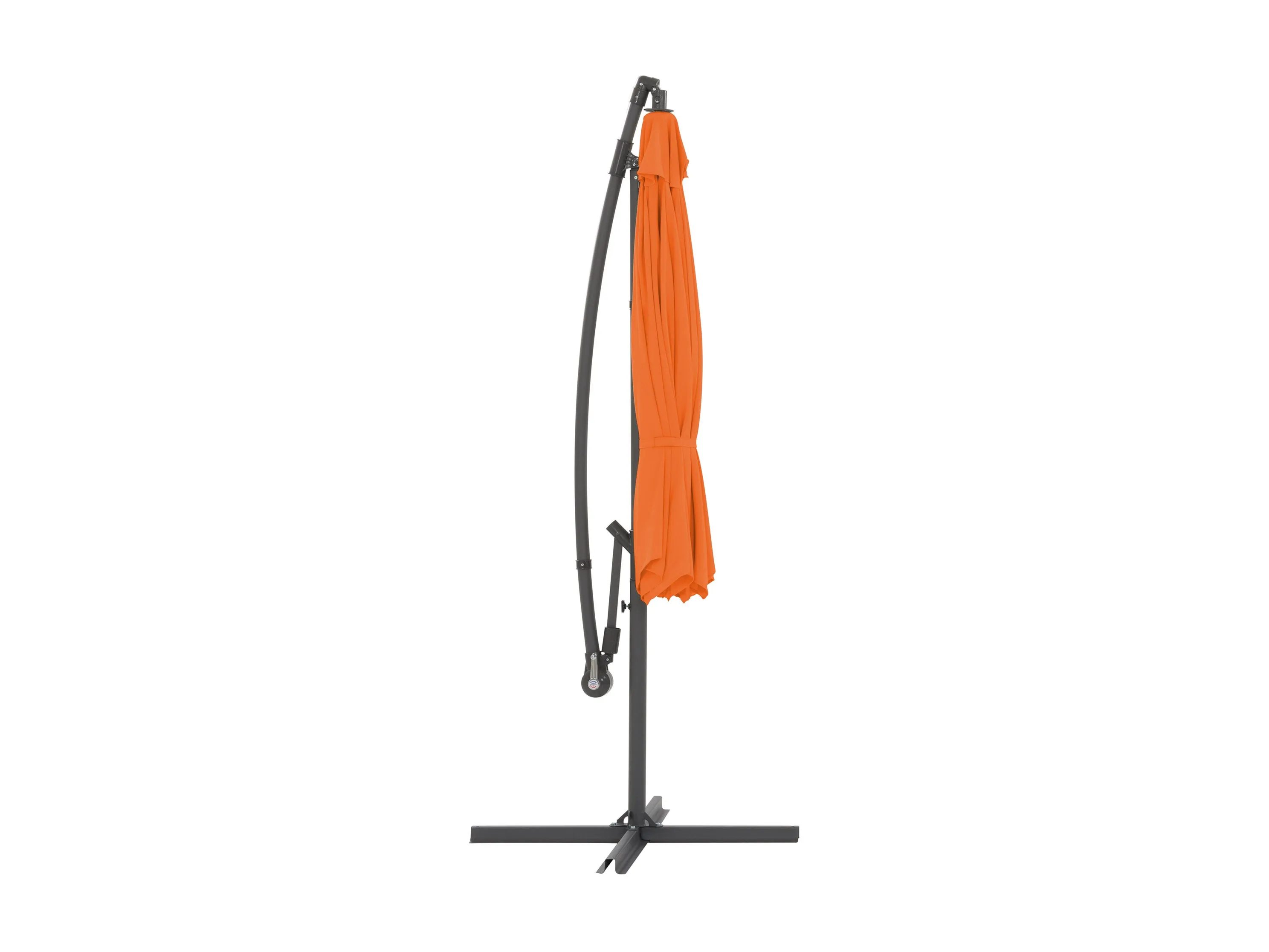 9.5ft Tilting Offset Patio Umbrella - Orange