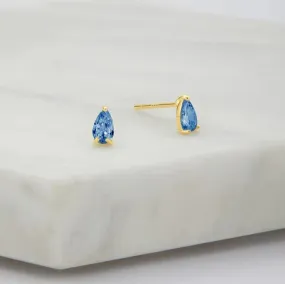 Abigail Stud Earring - Sapphire