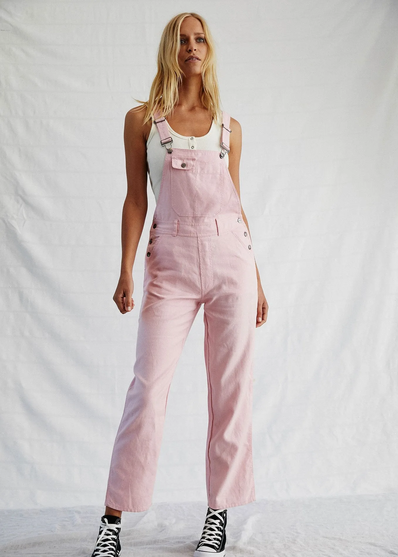 Afends Womens Riot - Hemp Long Overall