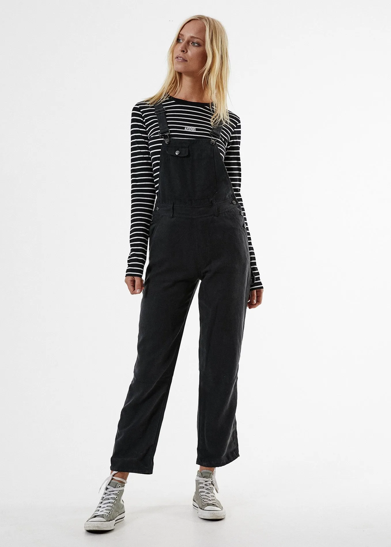 Afends Womens Riot - Hemp Long Overall