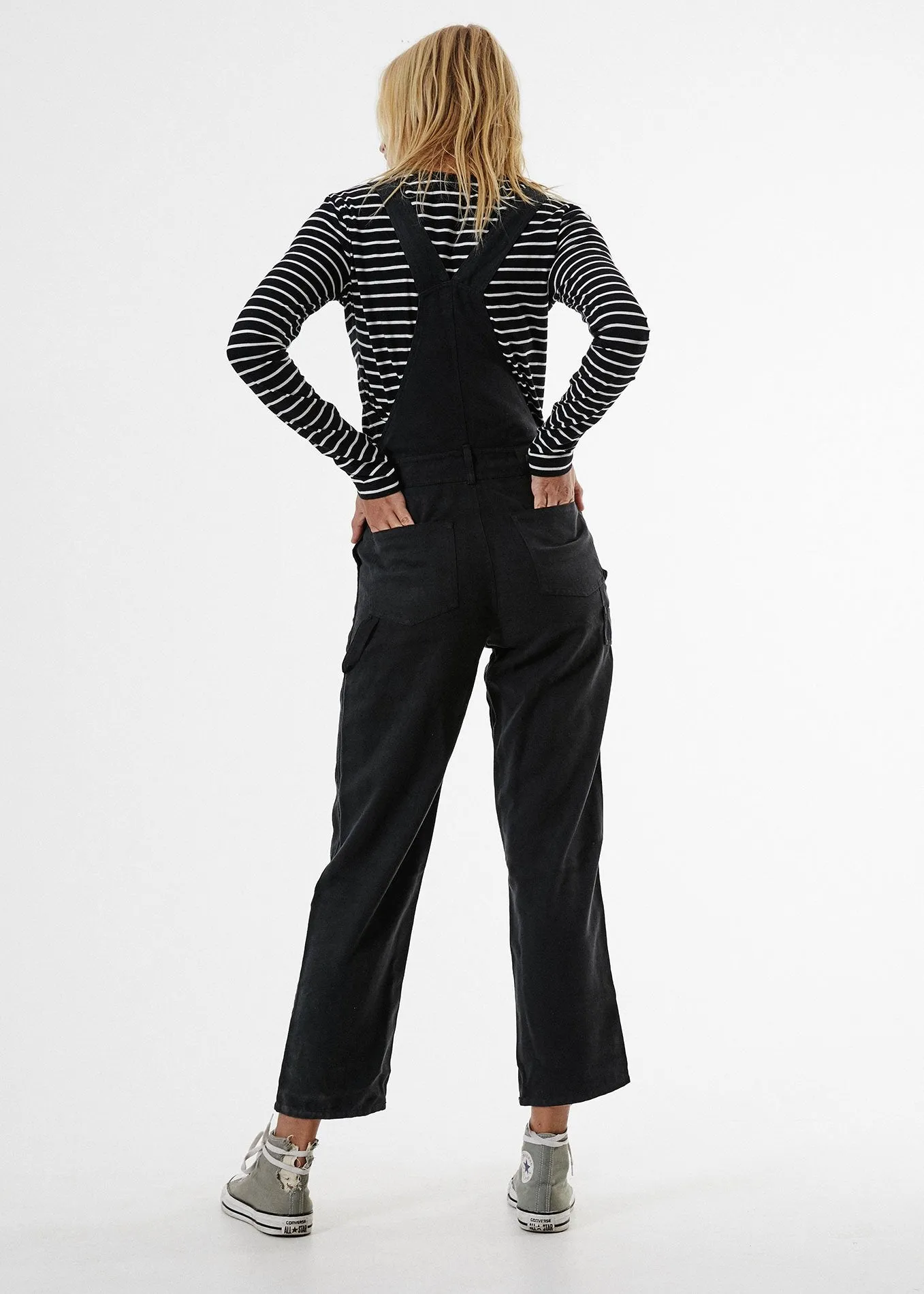 Afends Womens Riot - Hemp Long Overall