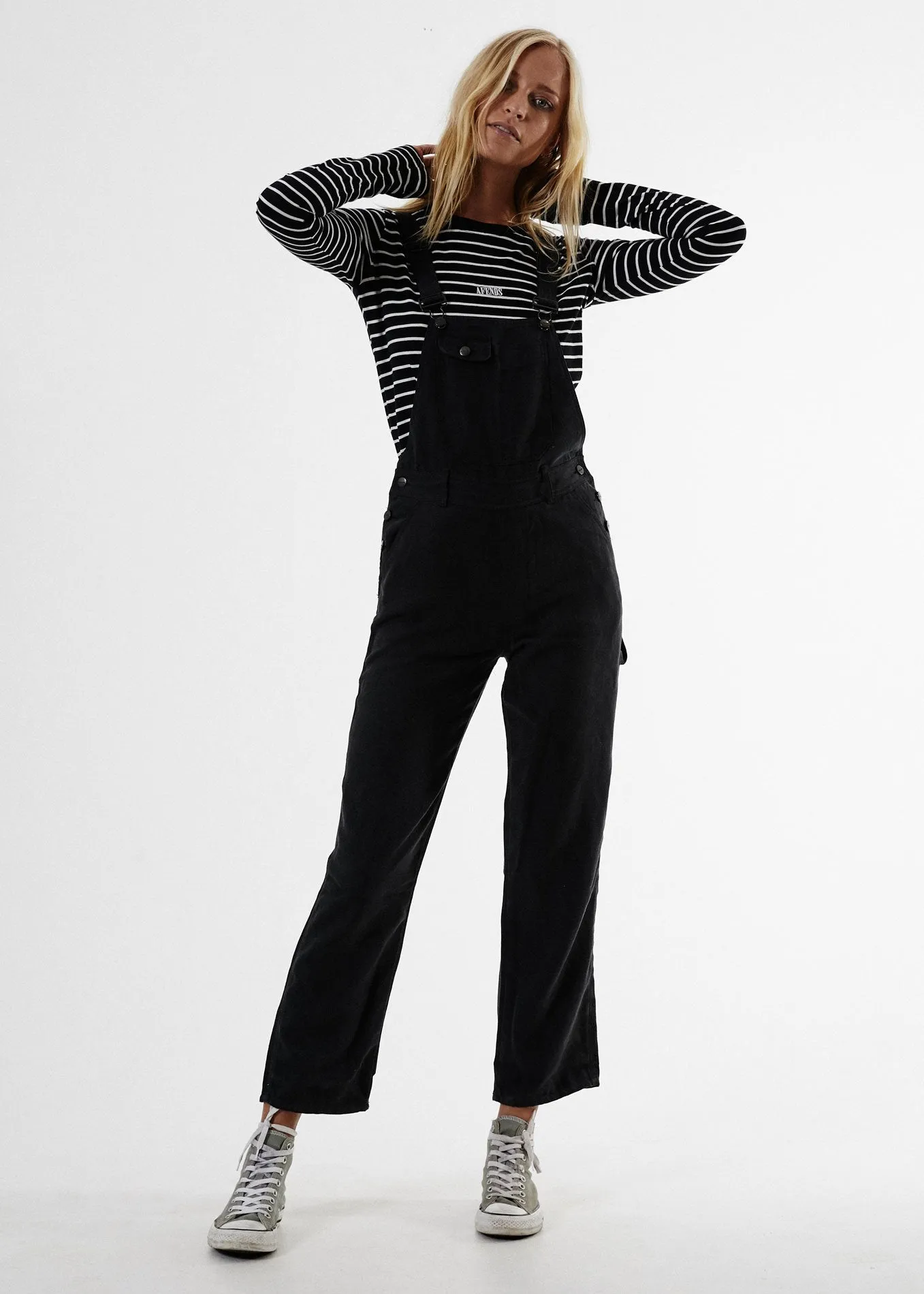 Afends Womens Riot - Hemp Long Overall