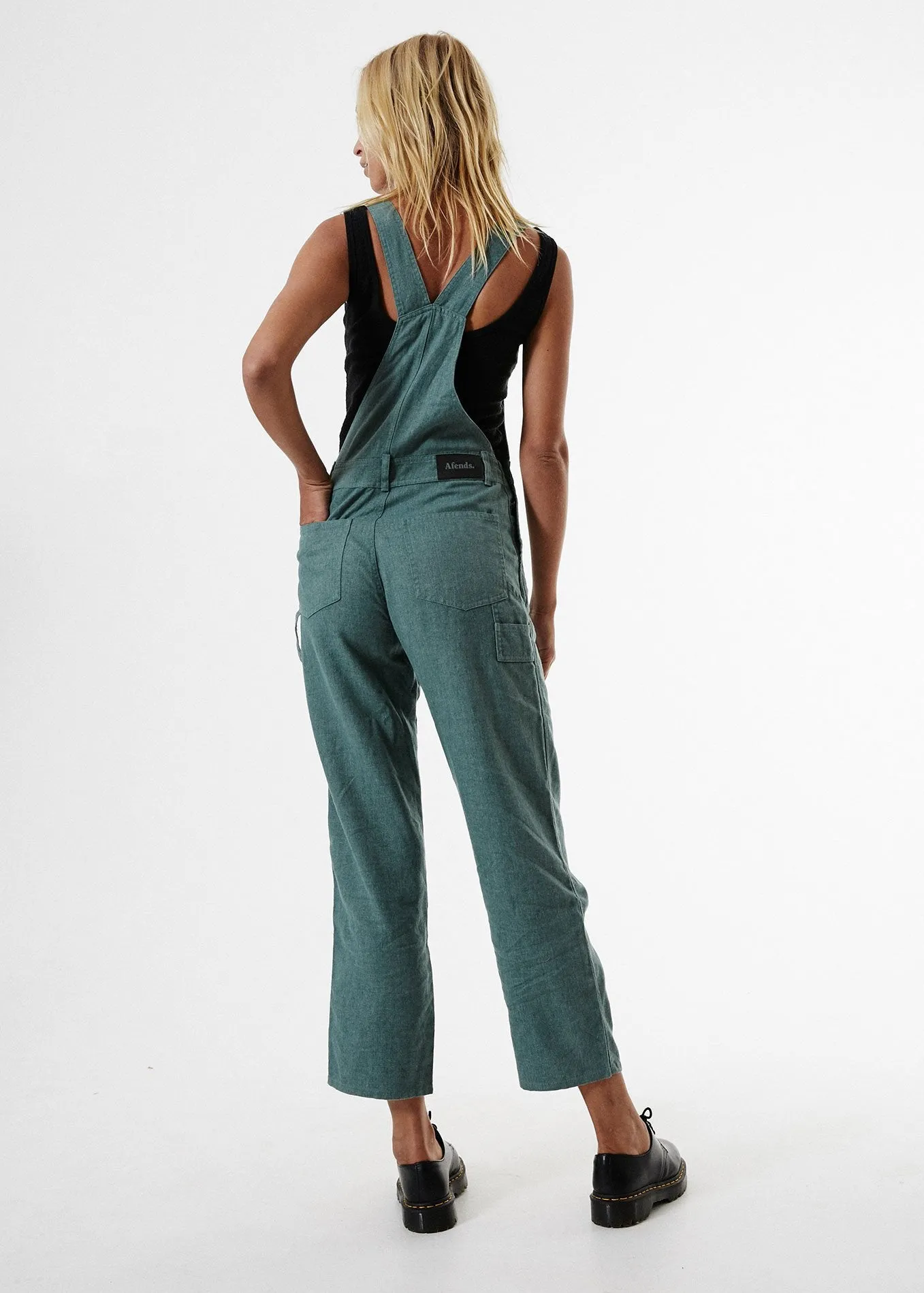 Afends Womens Riot - Hemp Long Overall