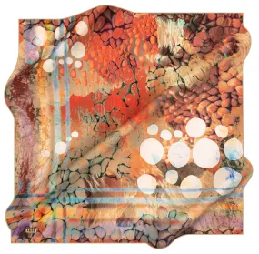 Aker Bubbles Turkish Silk Scarf No. 61