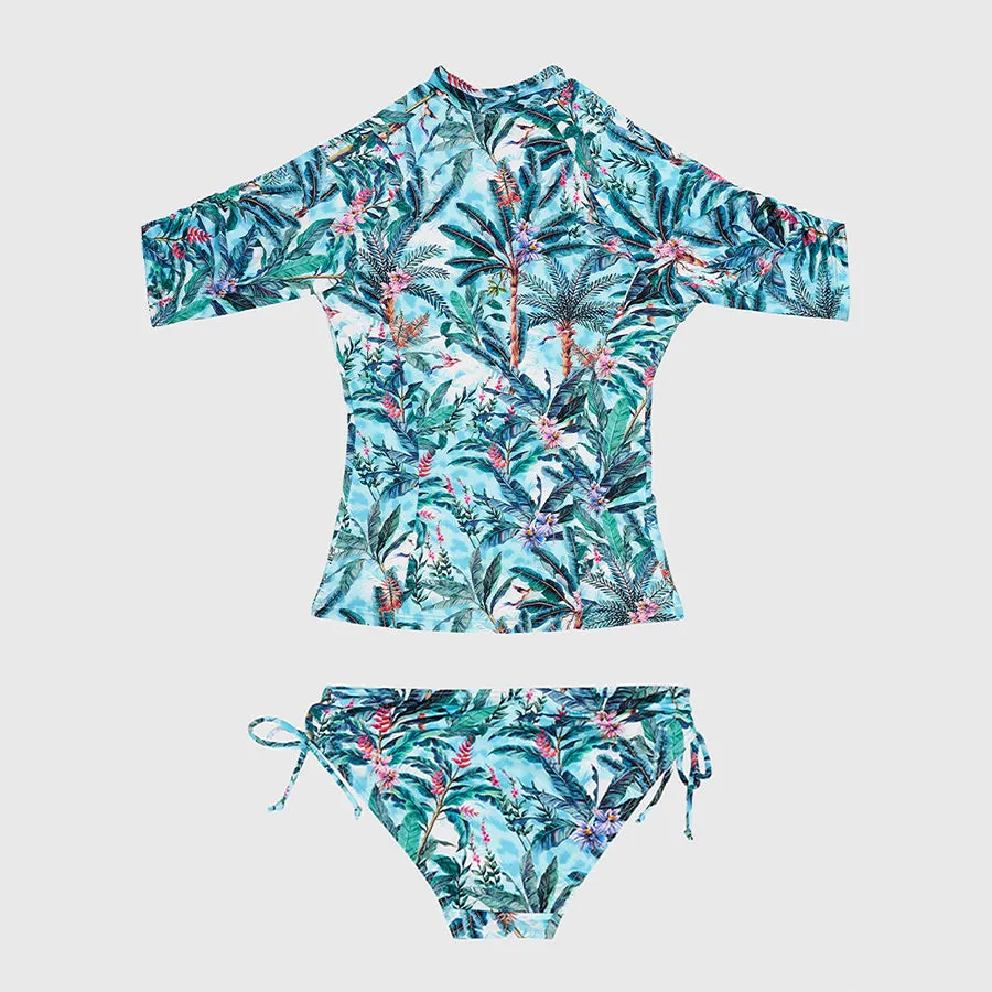 Aqua Blu Pre-Teens Rash Vest Set AG2178MU - Muse Multi