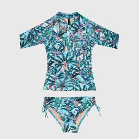 Aqua Blu Pre-Teens Rash Vest Set AG2178MU - Muse Multi