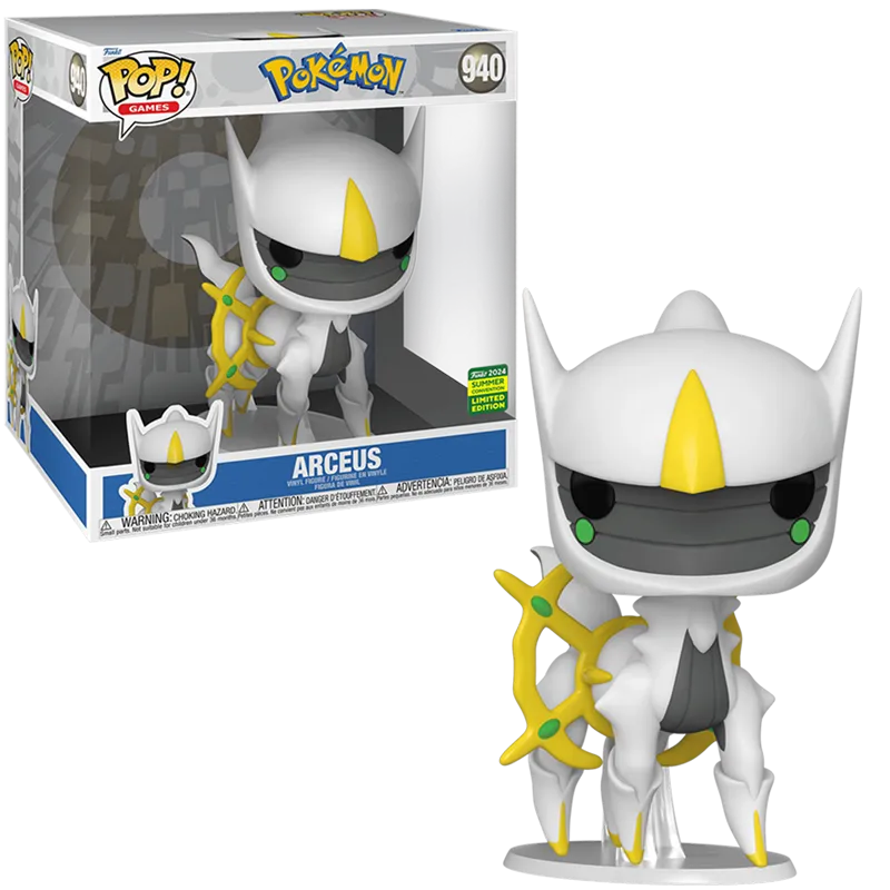 Arceus (10-Inch, Pokémon) 940 - 2024 Summer Convention Exclusive [Condition: 8.5/10]