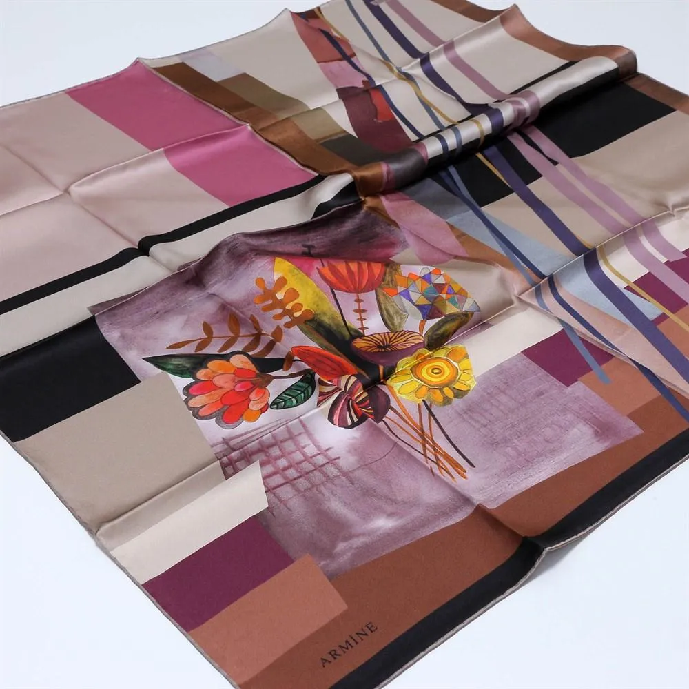 Armine Summer Turkish Silk Scarf No. 39