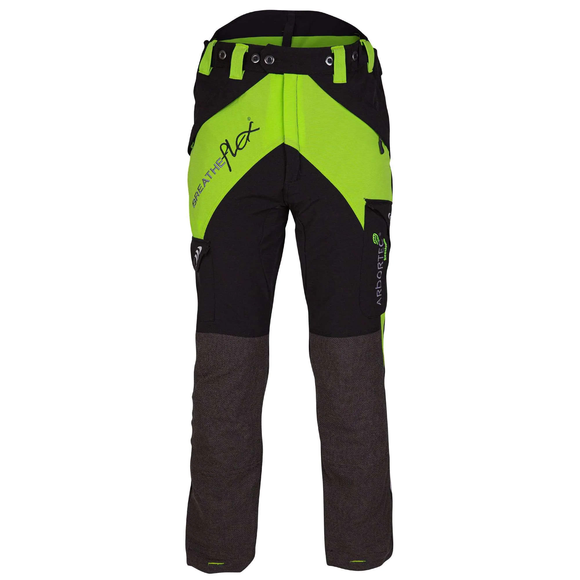 AT4010/AT4020/AT4030 Breatheflex Chainsaw Trousers Design A Class 1/2/3 - Lime