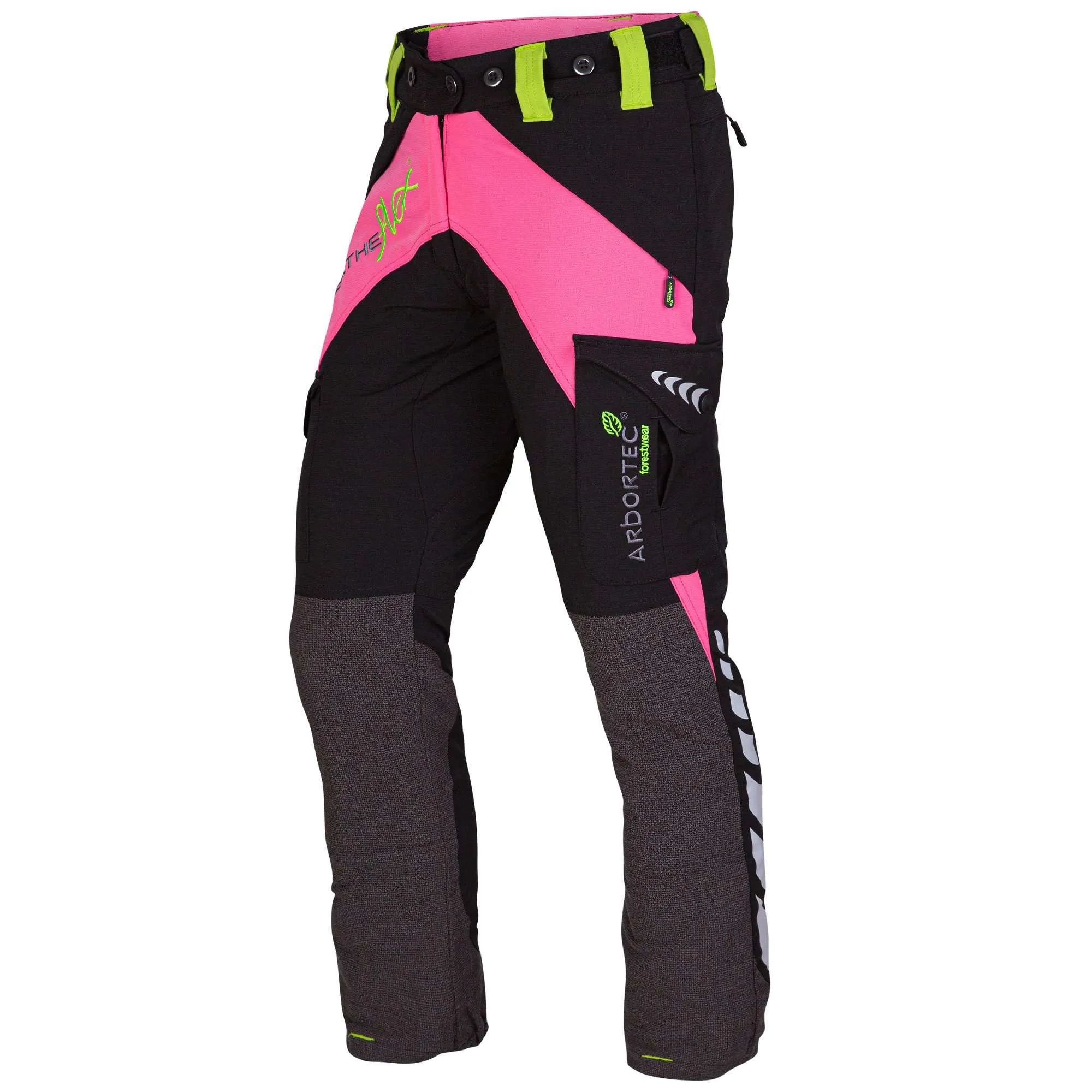 AT4050(F) Breatheflex Chainsaw trousers  Female Design C Class 1 - Pink