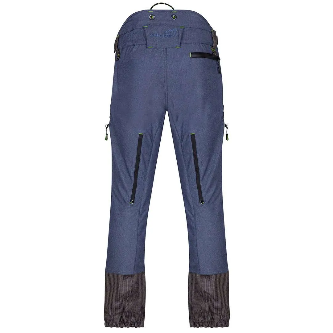 AT4060 Breatheflex Pro Chainsaw Trousers Design A Class 1 Legacy - Denim Blue