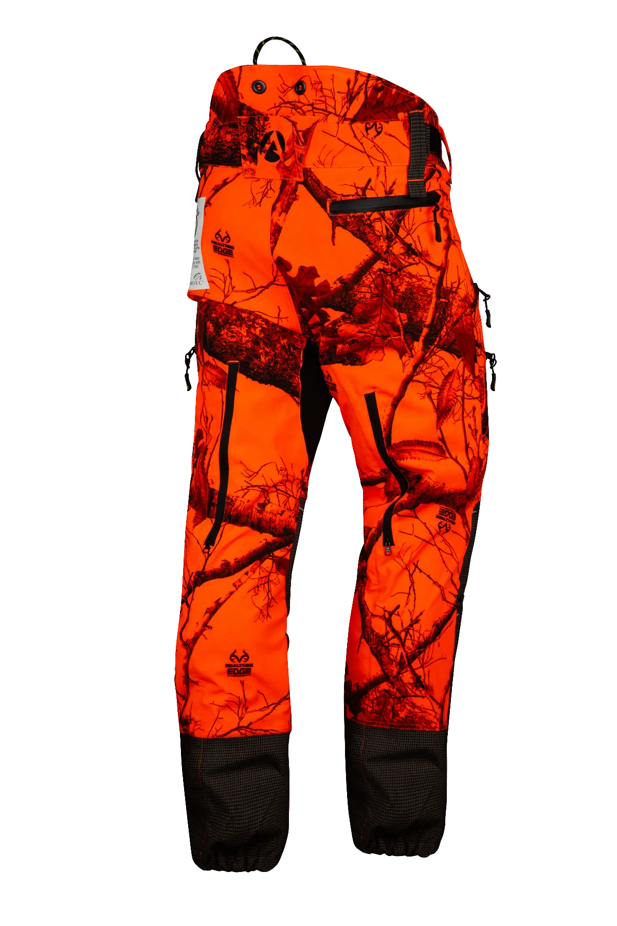 AT4060 - Breatheflex Pro Realtree Chainsaw Trousers Design A/Class 1 - Orange