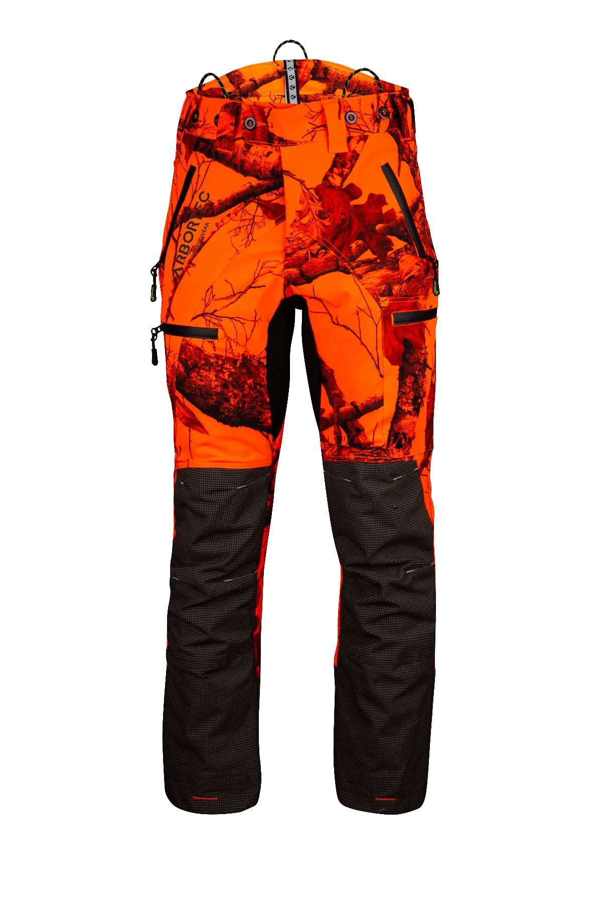 AT4060 - Breatheflex Pro Realtree Chainsaw Trousers Design A/Class 1 - Orange