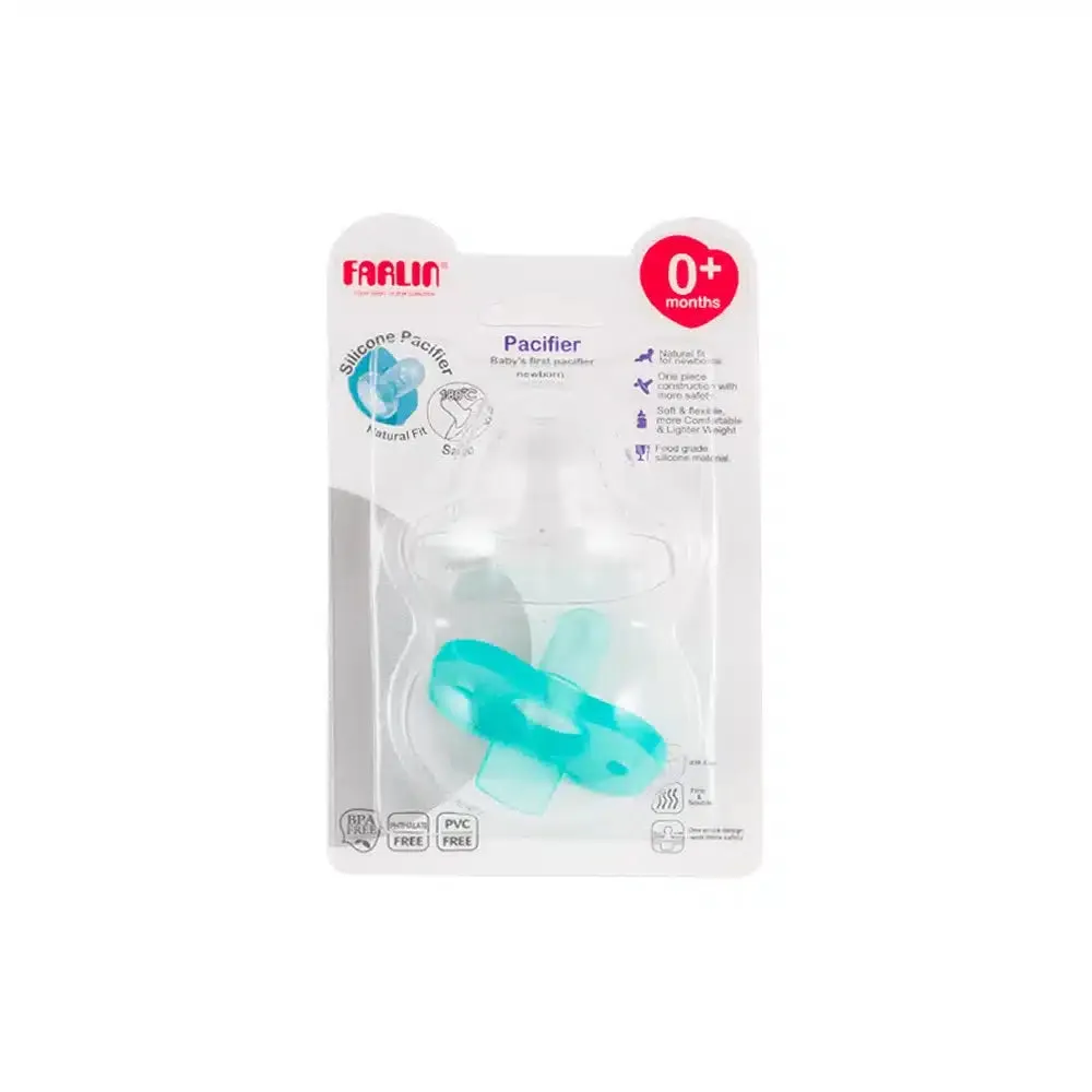 BA-10023 FARLIN NEWBRON SILICONE PACIFIER FL#5