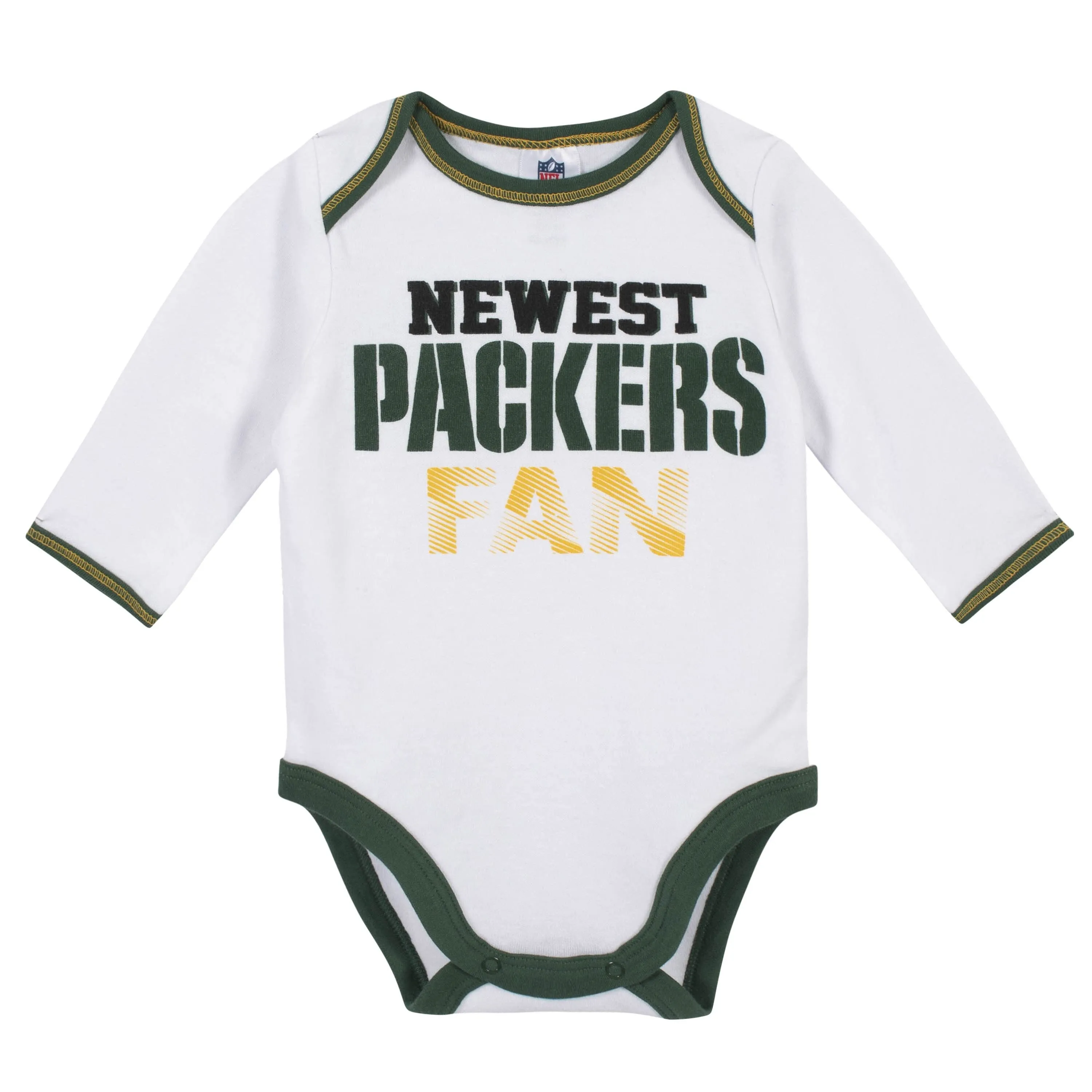 Baby Boys Green Bay Packers 3-Piece Bodysuit, Pant and Cap Set