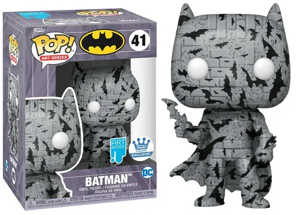 Batman (Grey Brick, Artist Series, No Stack) 41 - Funko Shop Exclusive