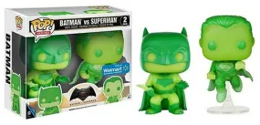 Batman vs Superman (Glow in the Dark) 2-pk - Walmart Exclusive  [Damaged: 6/10]