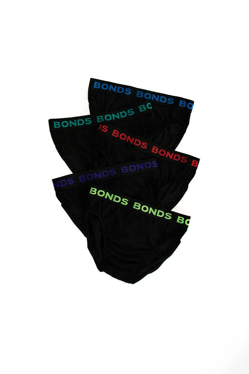 Bonds Mens 10 Pairs Hipster Cotton Underwear Mens Briefs Pairs