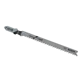 Bosch T101B Jig Saw Blade, 4 in L, 10 TPI