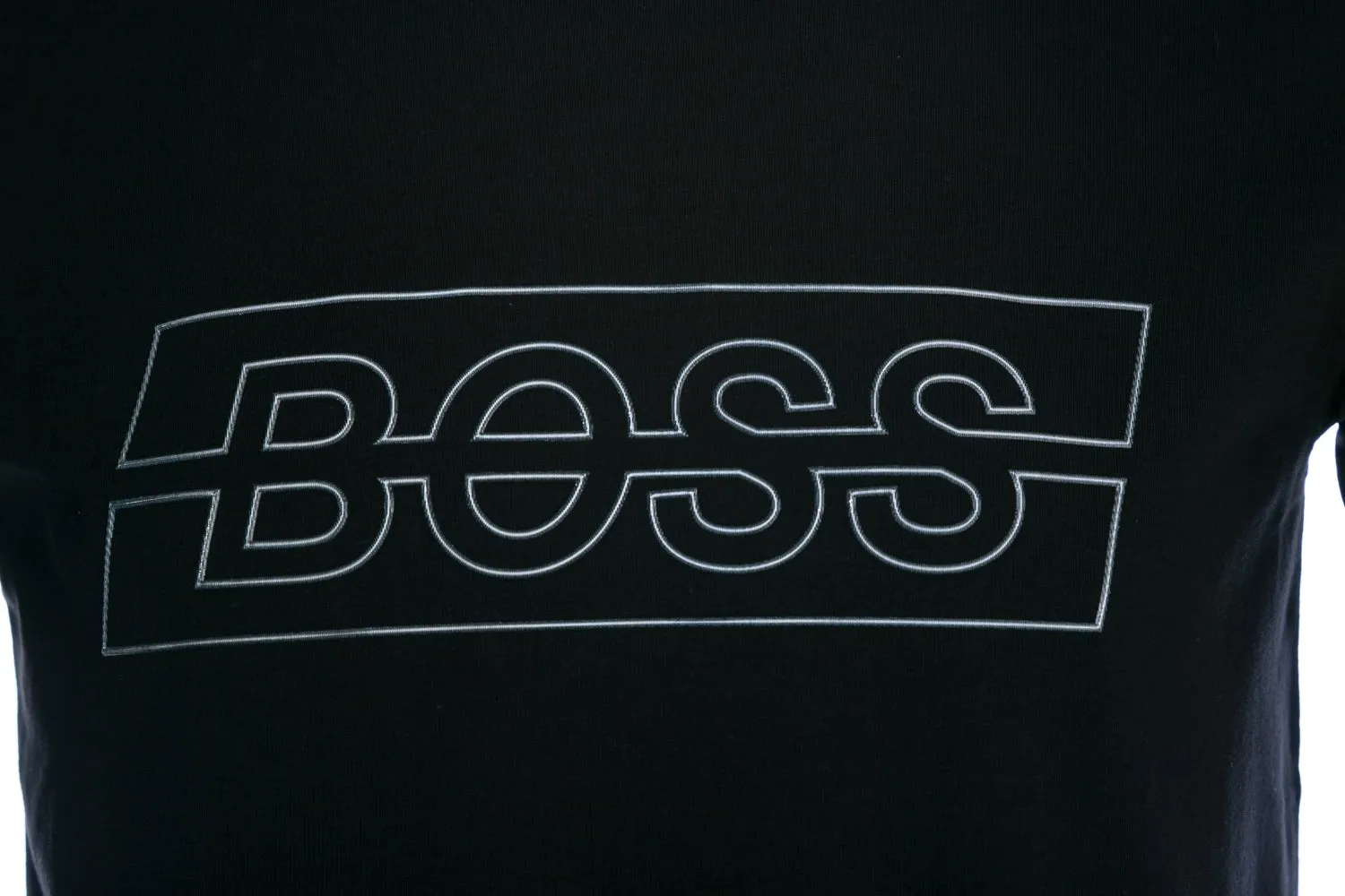 BOSS Tee Logo T Shirt in Black