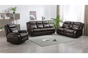 Brown Paxton Reclining Living Set