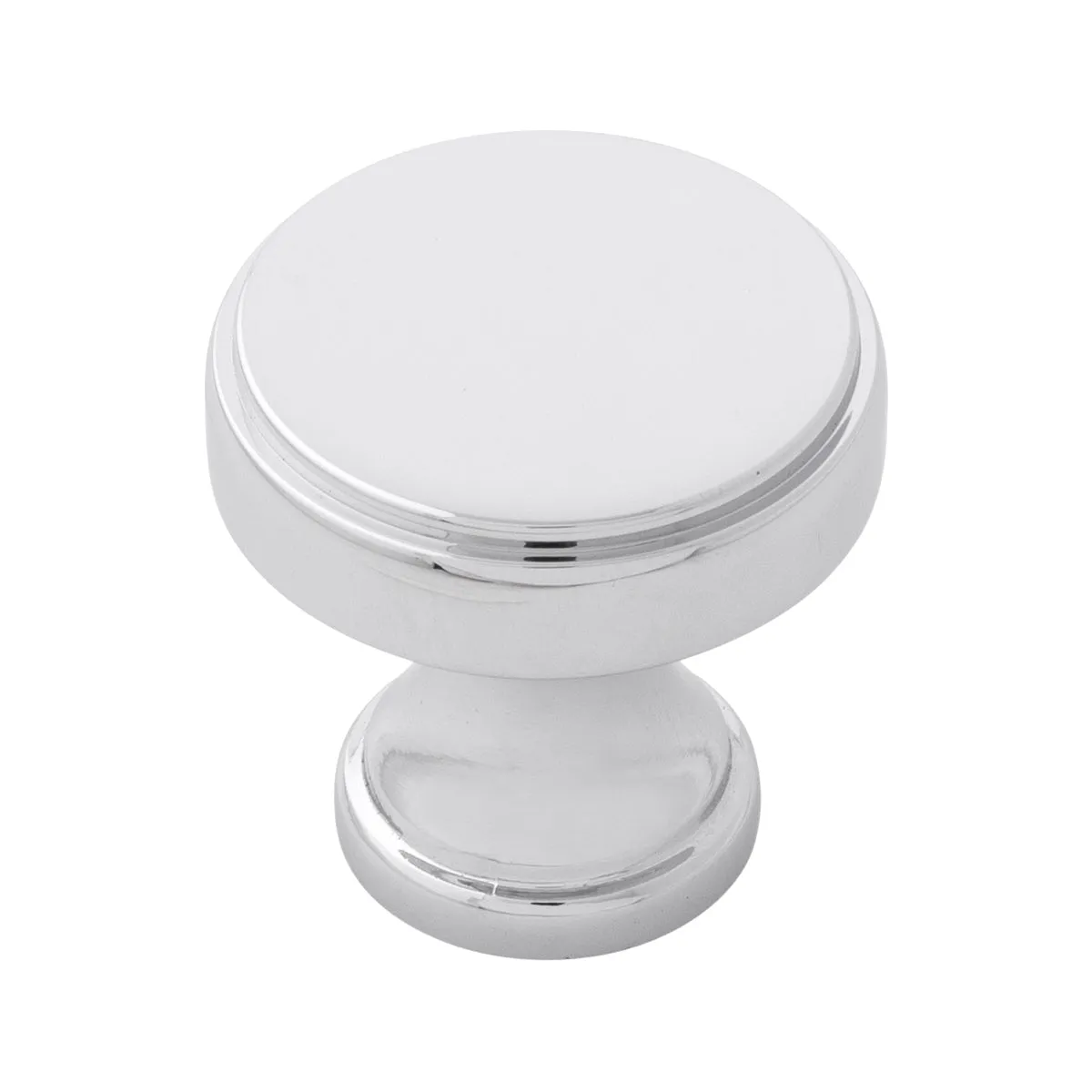 Brownstone Collection Knob 1-1/4 Inch Diameter Chrome Finish