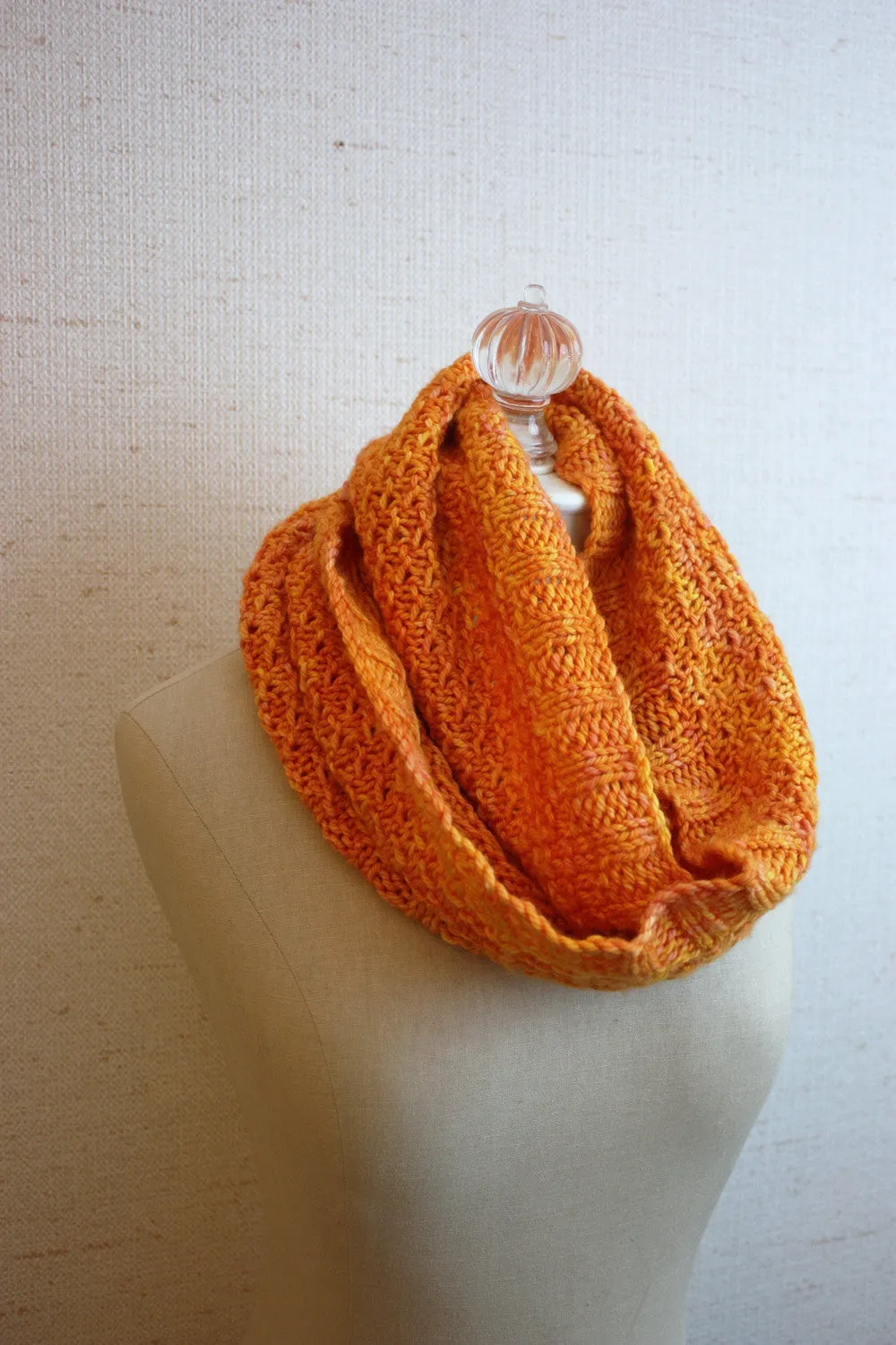 Celle Infinity Scarf / Cowl Knitting Pattern