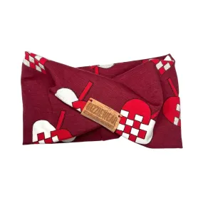 Christmas Hearts pet scarf