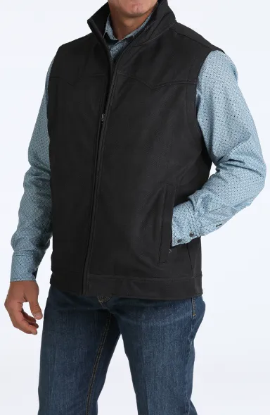 Cinch Men's Charcoal Bonded Concealed Carry Vest MWV1592003 MWV159203X