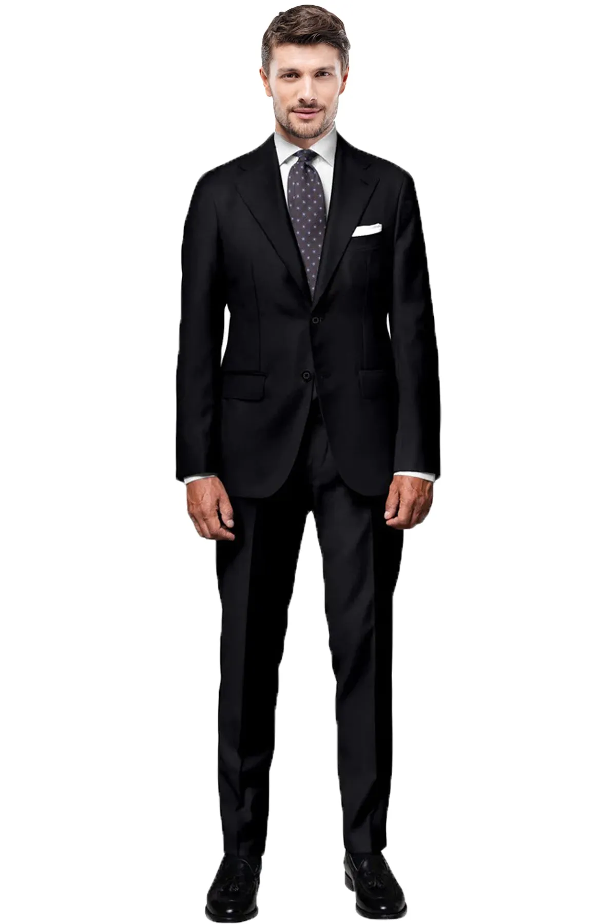 Classic Charcoal Suit - Vitale Barberis Canonico Excellence