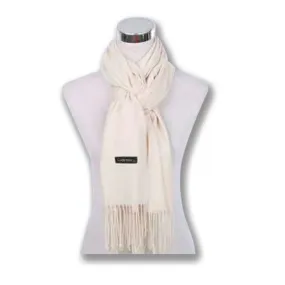 Couthie Plain coloured Cream Scarf (CS21)