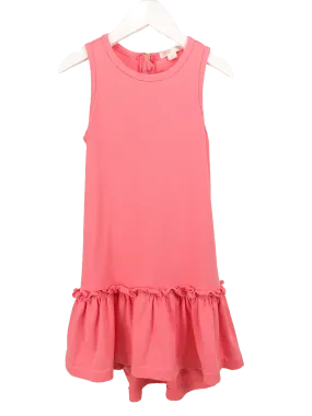 Crewcuts, Knit Dress with Flounce, Pink, Size 5