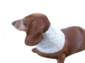 Dachshund or small dog scarf snood