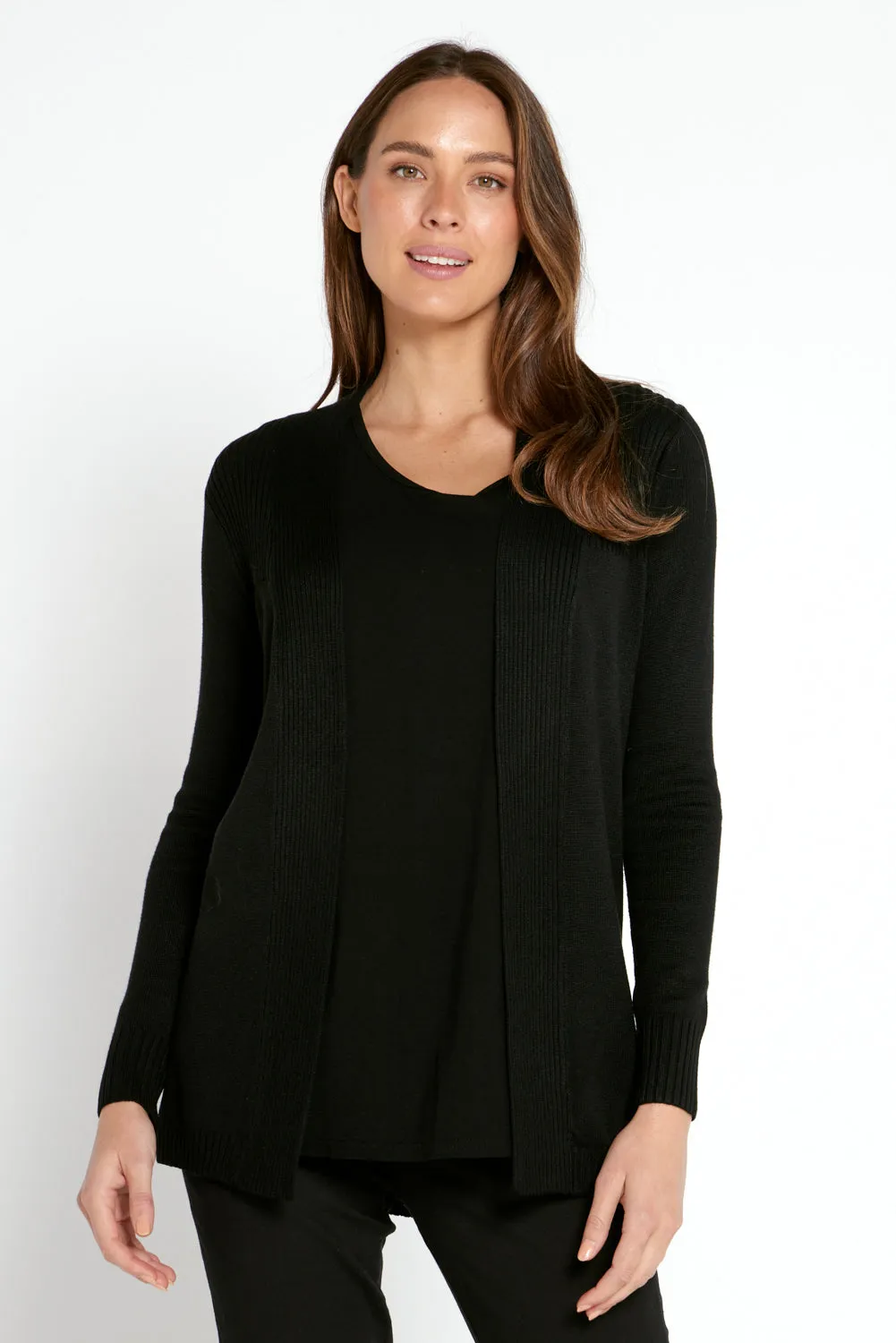 Dani Cotton Cardigan - Black