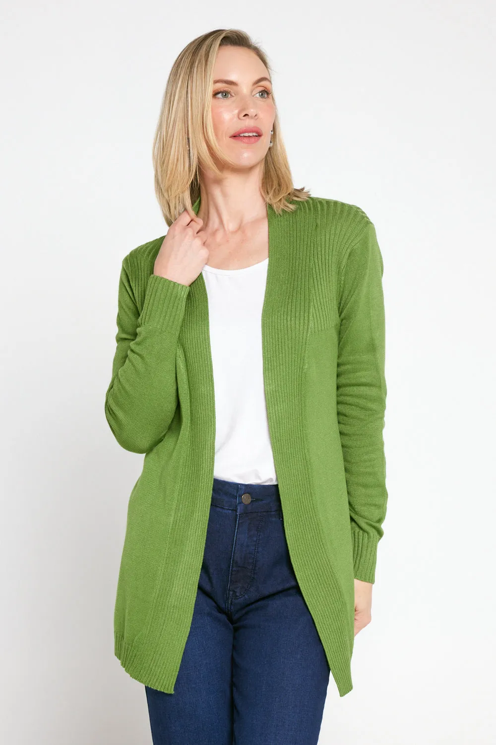 Dani Cotton Cardigan - Green