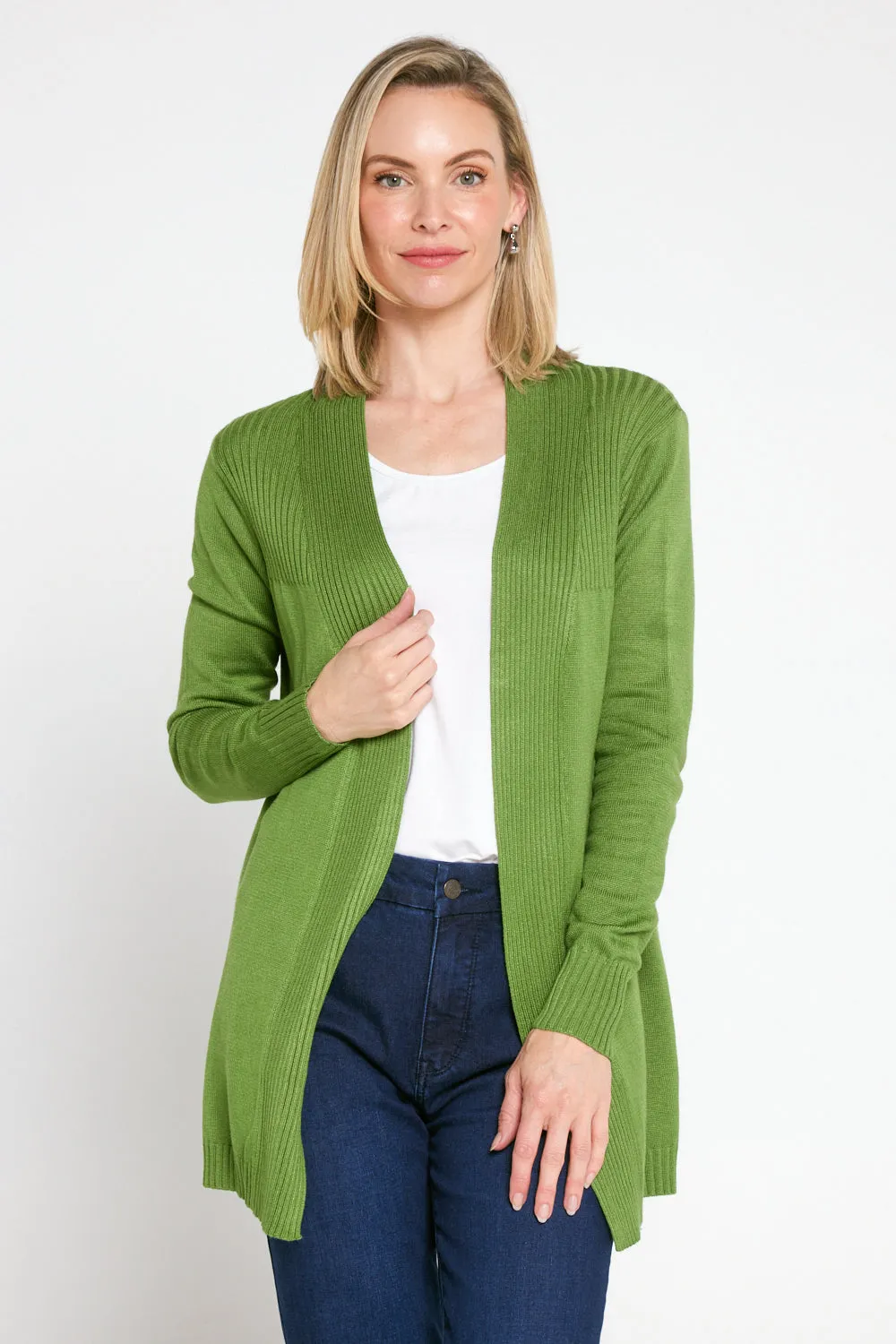 Dani Cotton Cardigan - Green