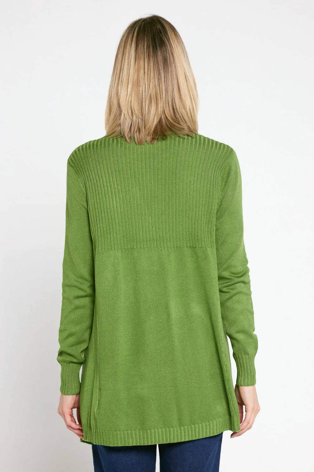 Dani Cotton Cardigan - Green