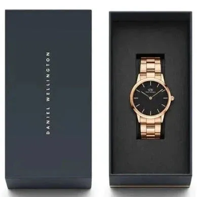 Daniel Wellington Iconic Link Ladies Rose Gold Watch DW00600210