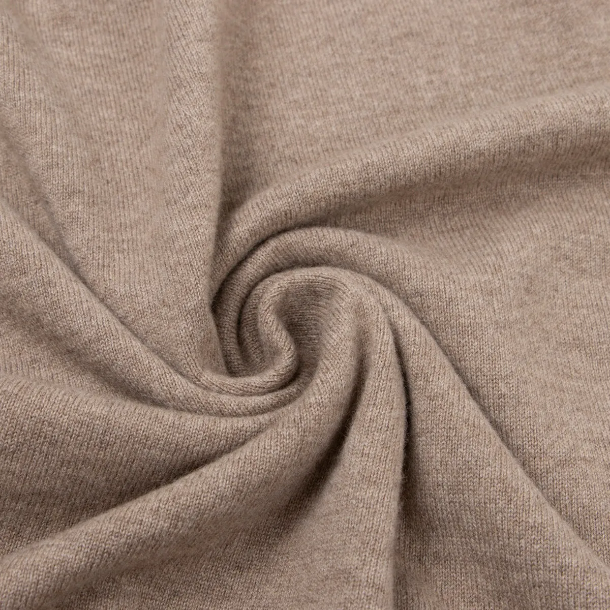 Dark Natural Blenheim Cashmere Sleeveless V-Neck Sweater