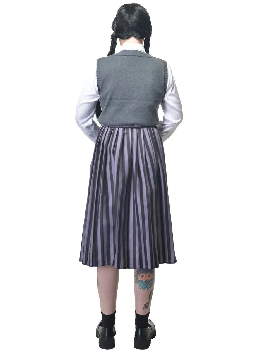 Deluxe Nevermore Wednesday Addams Womens Costume