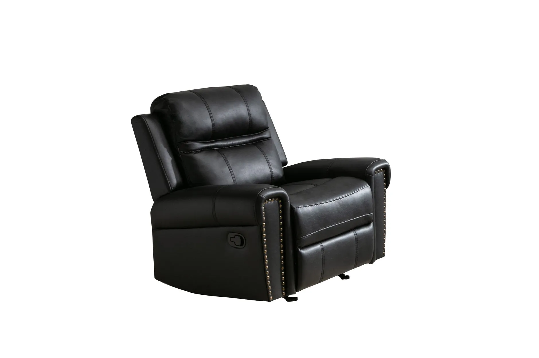 Emerson Black Reclining Living Set